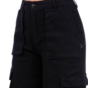 WOMEN'S ESSENTIAL HIGH WAIST MULTI POCKET CARGO PANTS